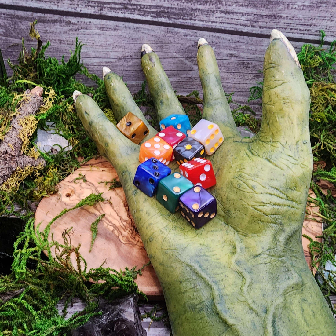 Shiny, Swirly, Sneaky: 7 Fun Facts About Pearlized Dice