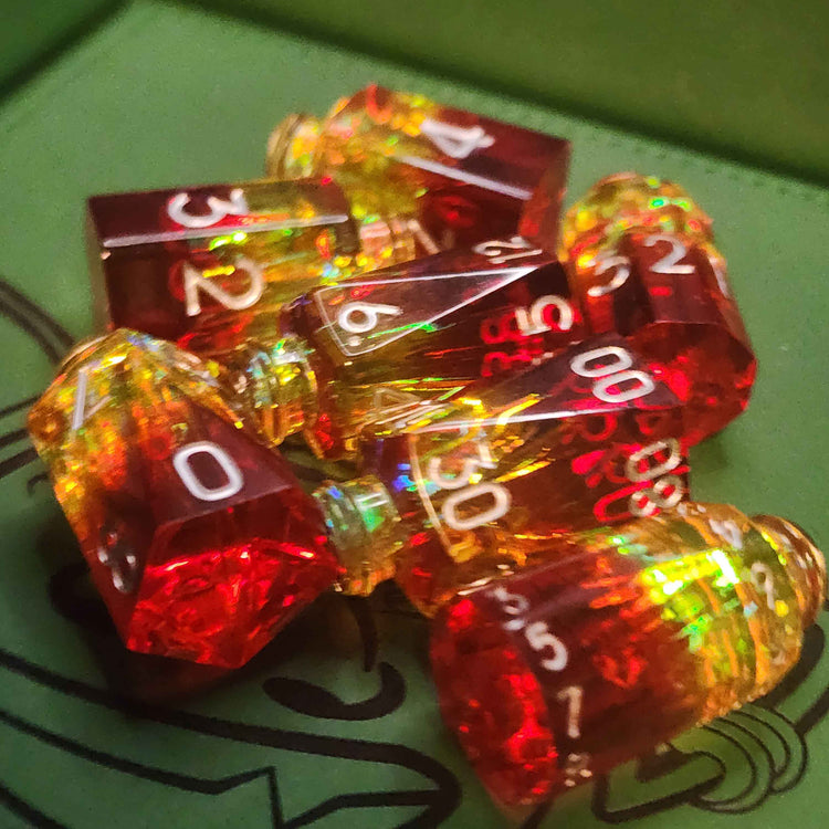 Dream Elixirs - Resin Bottle DnD Dice!