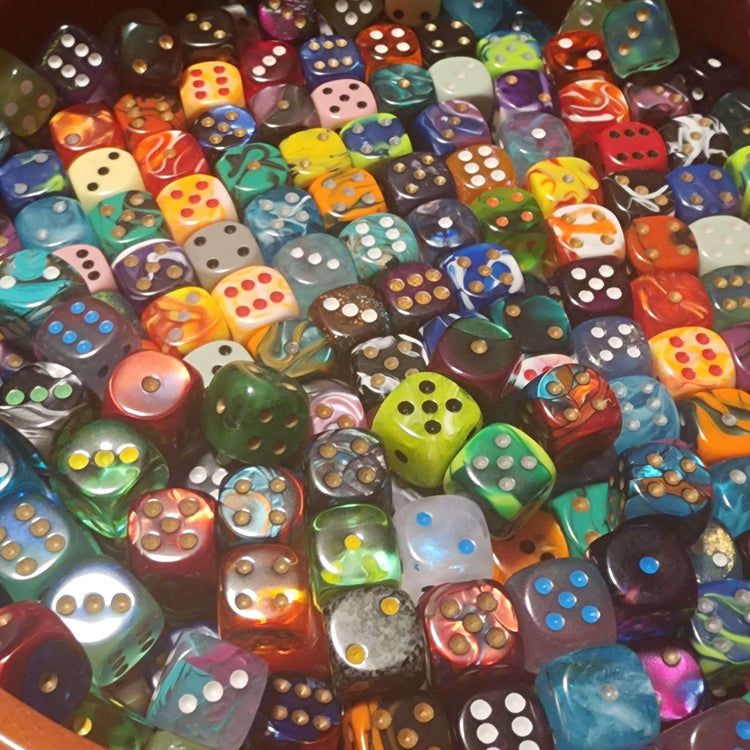 Loot Goblin’s 12mm D6 Dice Scoops | Wargaming Loose D6 + Free Loot