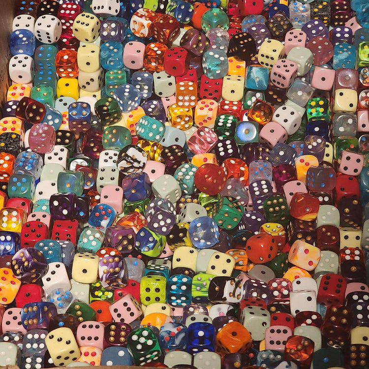 Loot Goblin’s 12mm D6 Dice Scoops | Wargaming Loose D6 + Free Loot