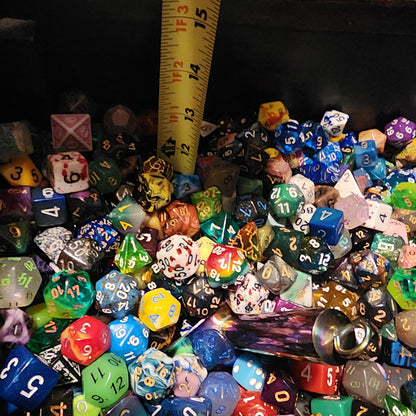 Goblin Chaos Mystery RPG Dice Scoop | Over 500 Styles Polyhedral Dice + Loot & Free Bag!