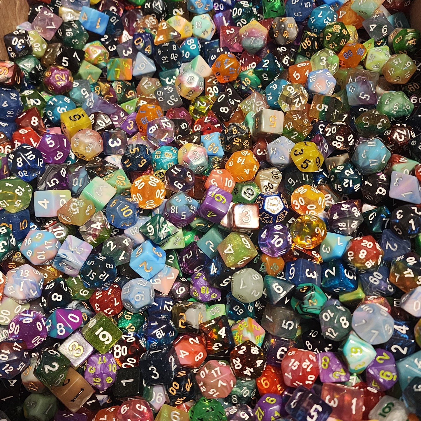 Chaos Goblin Dice Scoop with Bag | TTRPG Mystery Gift Bag | 500+ Curated Styles for DnD | Free Shipping 35 | Metal | Resin | Gemstone