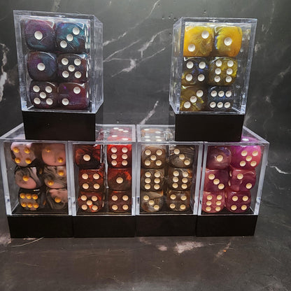 Dice of the 20 Faiths - Colorful 16mm Dice for Wargames, DnD, RPGs