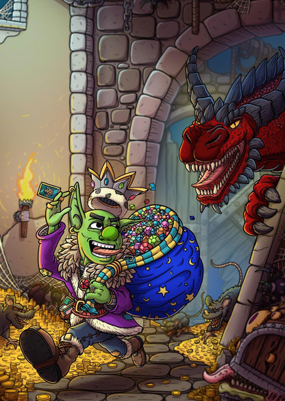 Gemstone Crystal RPG Dice Set | Includes Box and Loot!