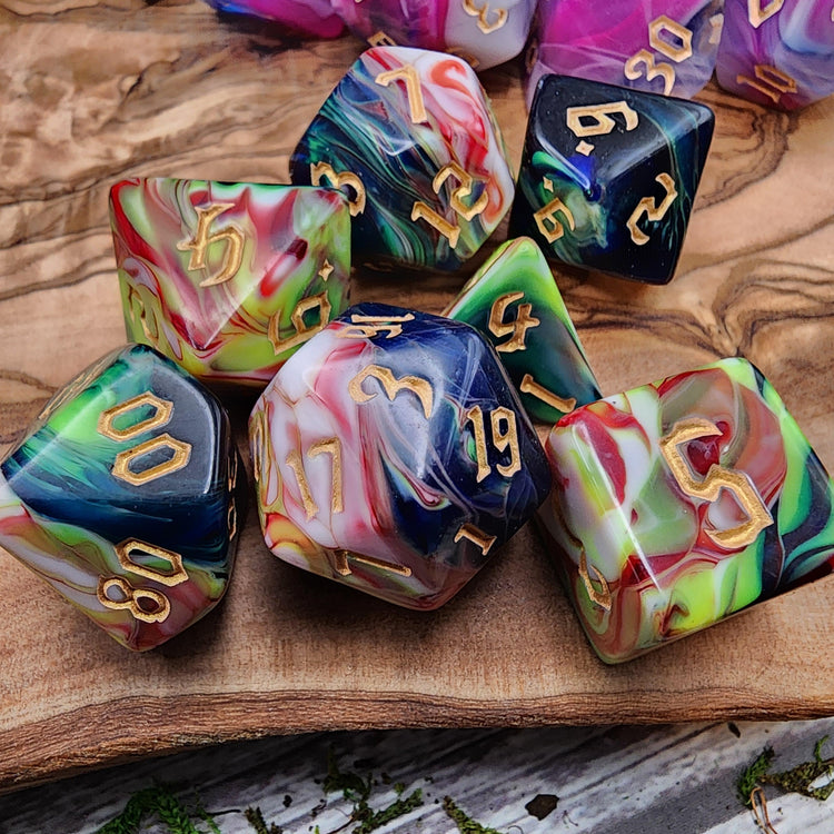 Chaos Storm Dice Set Includes Bag Ships FREE 50+