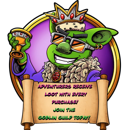 Goblin Mystery Dice Set | Random RPG & DnD Polyhedral Dice with Bag | TTRPG Dice Grab Bag | Free Loot and Shipping 35+