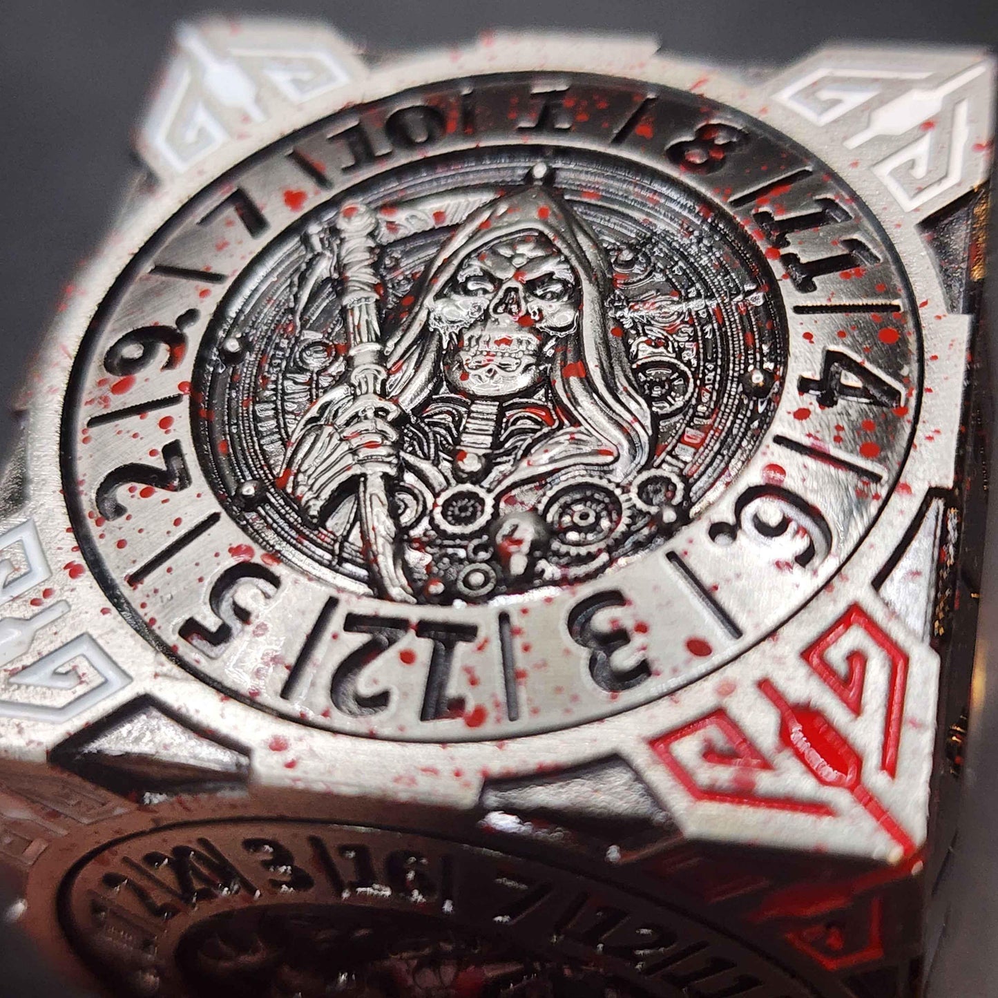 Metal Cube Spinner Dice | TTRPG Dice | DnD, Pathfinder | Includes Loot | Ships Free 35+