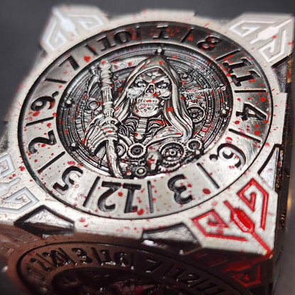 Metal Cube Spinner Dice | TTRPG Dice | DnD, Pathfinder | Includes Loot | Ships Free 35+