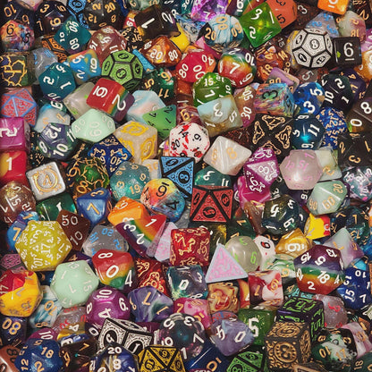Goblin Chaos Mystery RPG Dice Scoop | Over 500 Styles Polyhedral Dice + Loot & Free Bag!