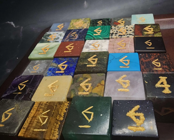 Mystery Gemstone Dice Set | Random Crystal RPG Dice for DnD & Wargaming