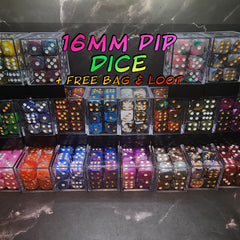 Dice of the 20 Faiths - Colorful 16mm Dice for Wargames, DnD, RPGs