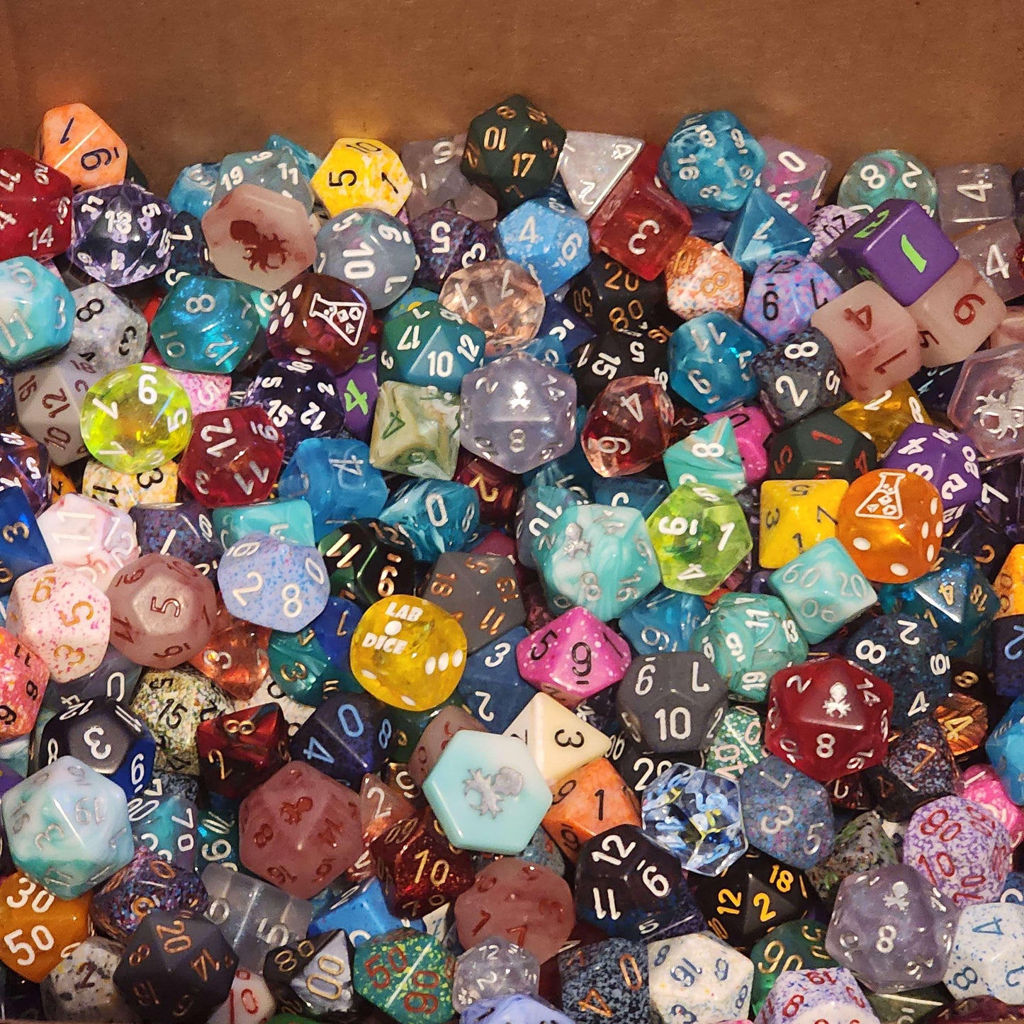Goblin Chaos Mystery RPG Dice Scoop | Over 500 Styles Polyhedral Dice + Loot & Free Bag!