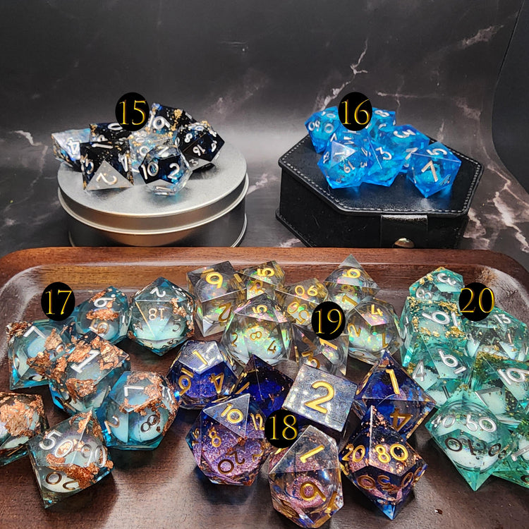 Loot Goblin’s Rift Relics | Liquid Core RPG & DnD Dice Set