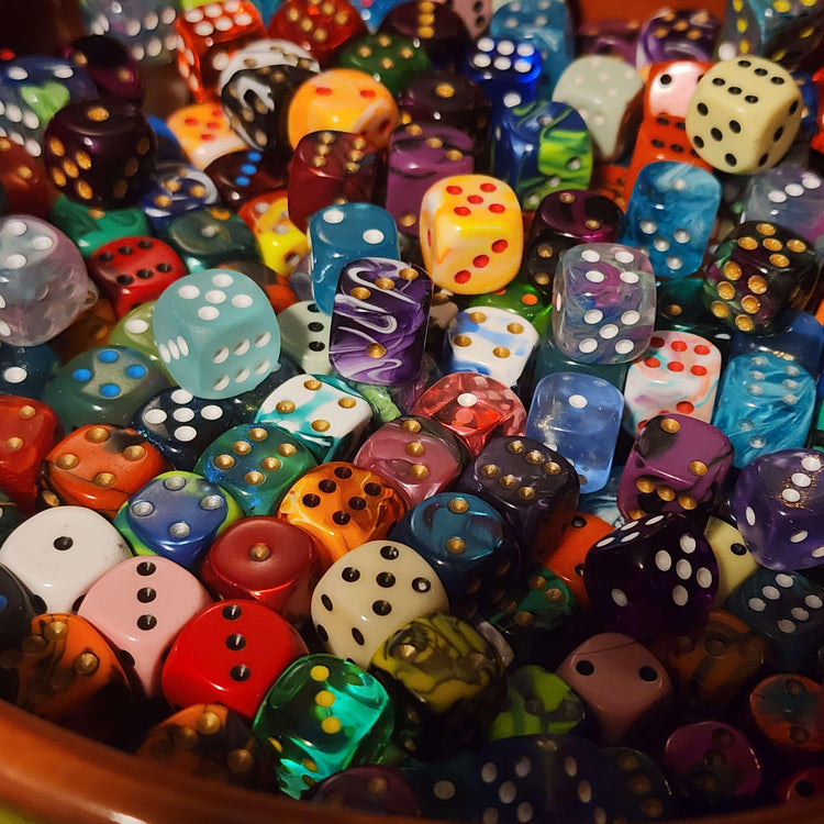 Loot Goblin’s 12mm D6 Dice Scoops | Wargaming Loose D6 + Free Loot