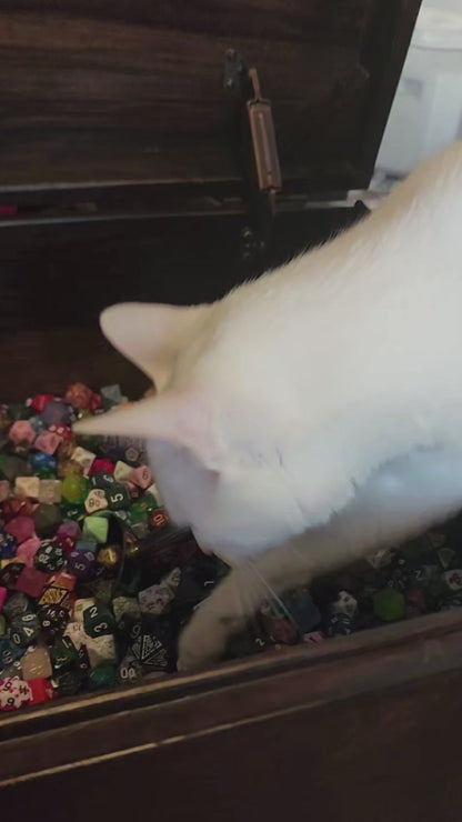 Chaos Goblin Dice Scoop with Bag | TTRPG Mystery Gift Bag | 500+ Curated Styles for DnD | Free Shipping 35 | Metal | Resin | Gemstone